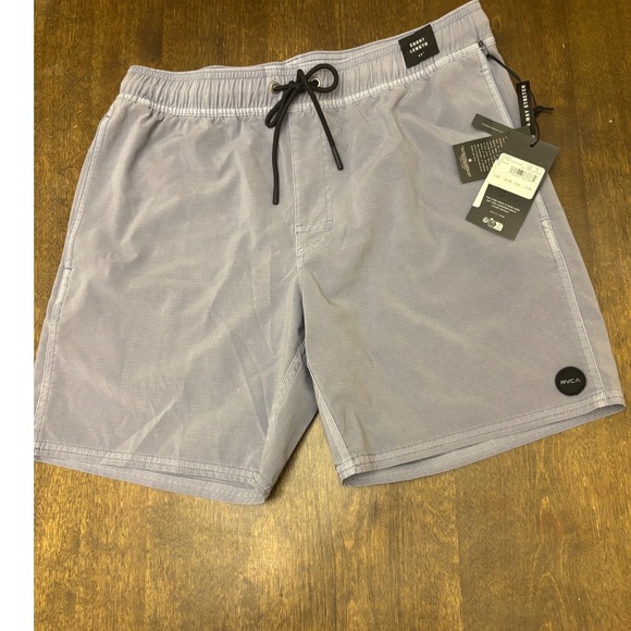 RVCA Other - RVCA Mens VA Pigment Elastic Shorts Blue Dusk 17 Inch 4-Way Stretch AVYBS00207 S